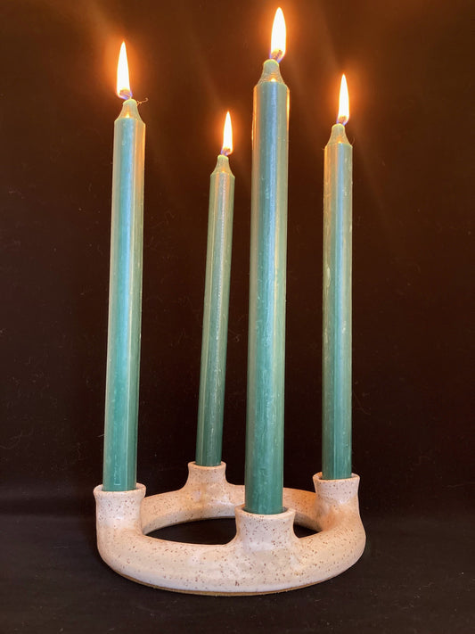 Ring of Light Candelabra Candle Holder