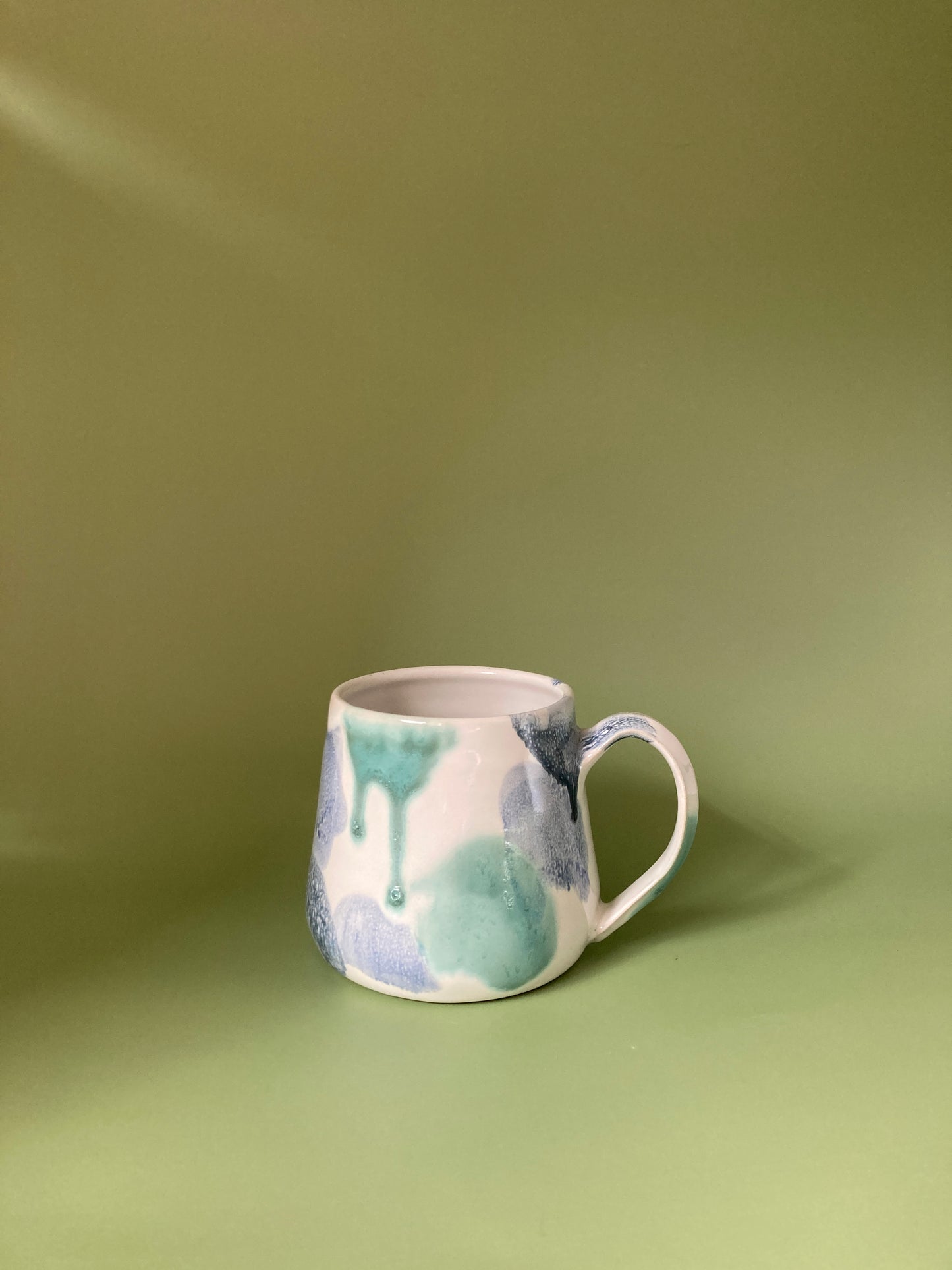 Watercolor mug (blues)