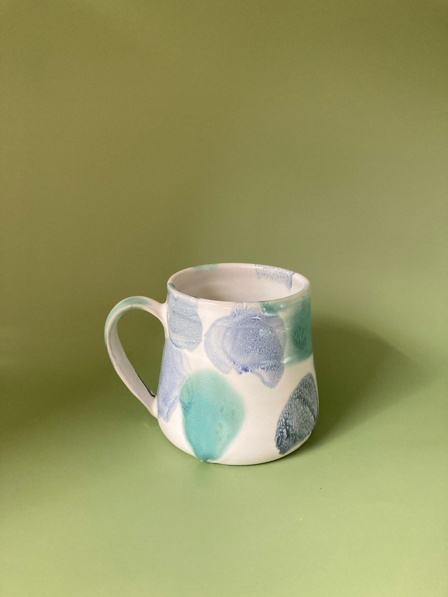 Watercolor mug (blues)