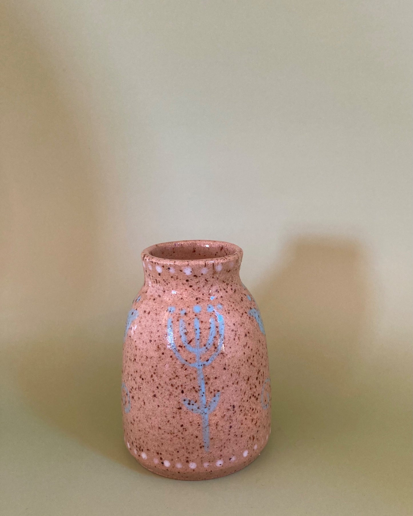 Scandinavian flowers bud vase