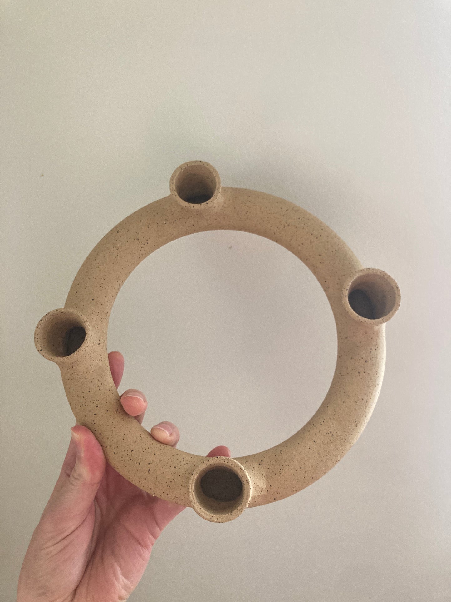 Ring of Light Candelabra Candle Holder