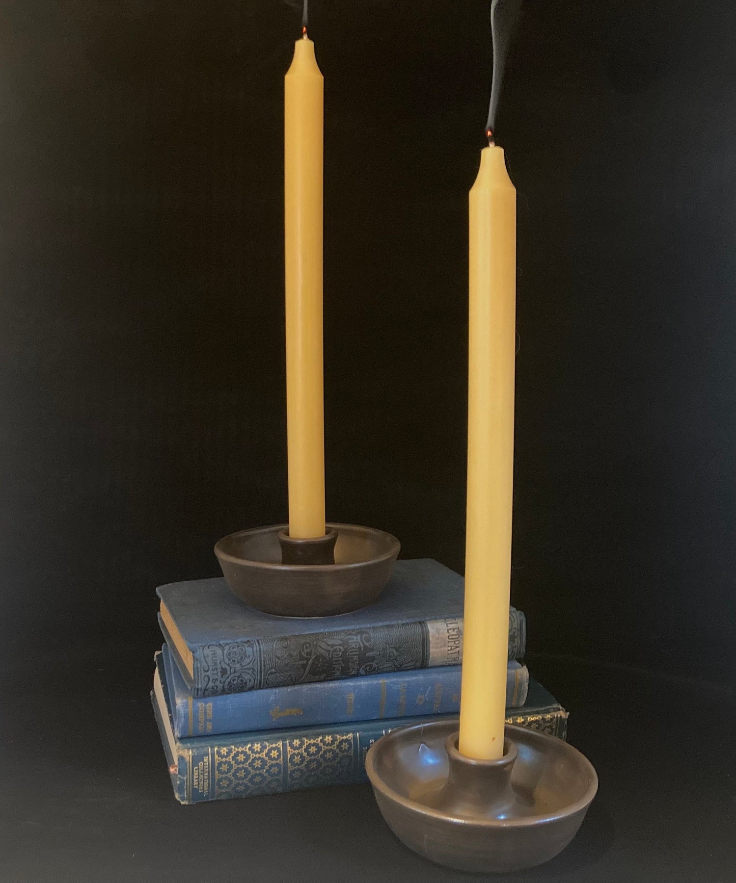 Copper black classic candleholder