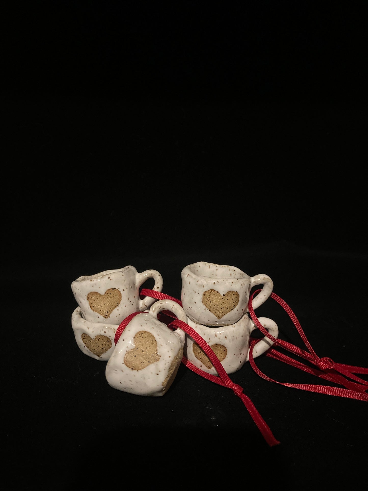 Mini heart mug